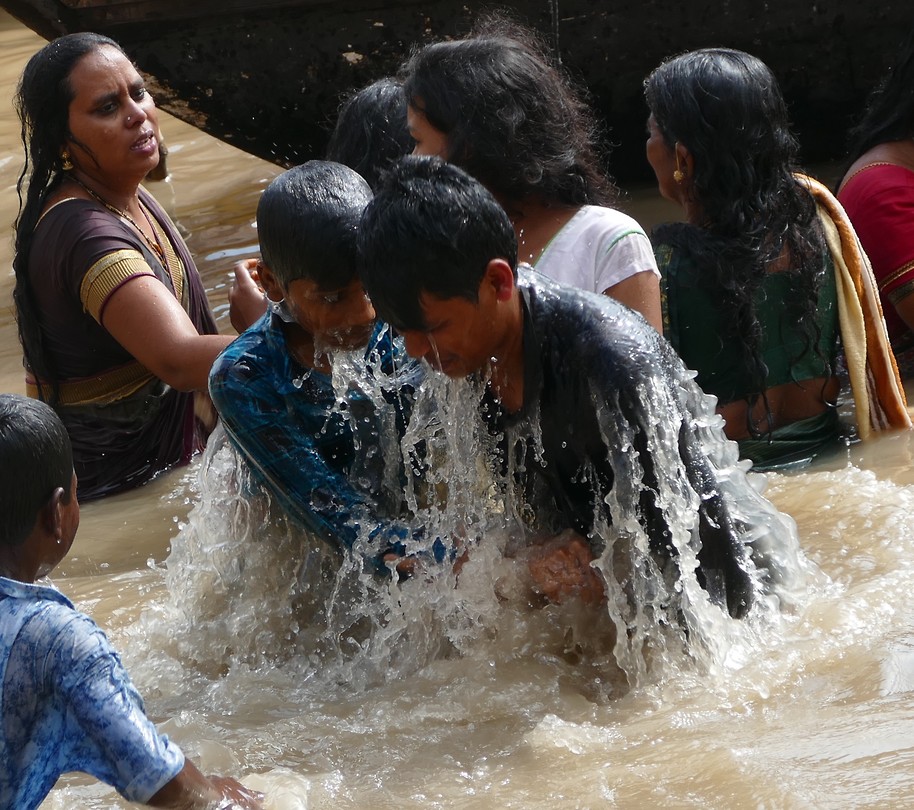 Baden in de Ganges