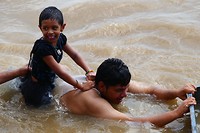 Baden in de Ganges