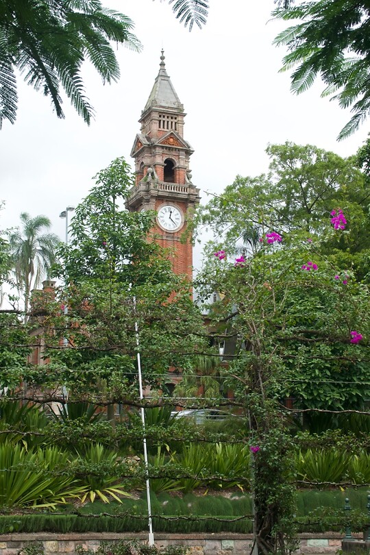 Het oude stadhuis van South-Brisbane