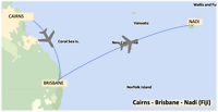 VLUCHT 5 Cairns - Nadi