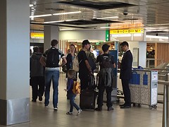 uitzwaaien Schiphol