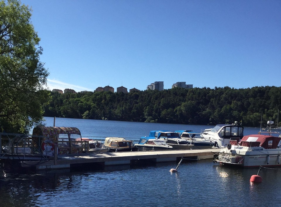 hardlopen op Södermalm langs het water