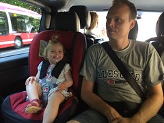 in de taxi van Södermalm naar Huddinge