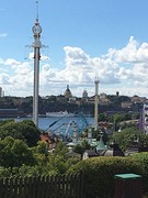 uitzicht vanuit Skansen