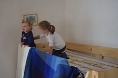 lekker spelen op het stapelbed, Ekerö