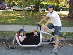 op pad met de bakfiets