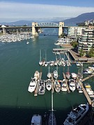 uitzicht vanaf Granville Bridge tijdens hardlopen