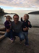 We zijn op Mayne Island!