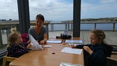 vis eten bij Moss Landing