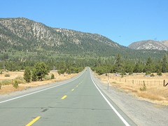 op weg naar Lake Tahoe