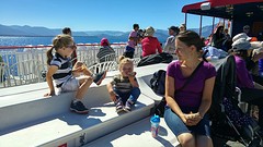 boottocht over Lake Tahoe