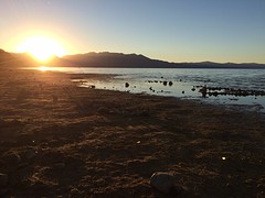zonsondergang Lake Tahoe