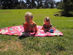picknicken in Golden Gate Park