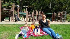 picknicken in Golden Gate Park