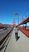 fietsen over de Golden Gate Bridge