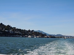 Sausalito vanaf de ferry