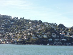 Sausalito vanaf de ferry