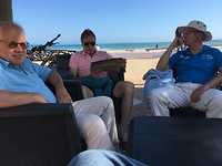 Hier informeerde Evert naar een restaurant