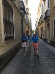 Evert, Rombout en Han in Cadiz