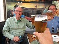 Eindelijk dan een biertje