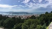 Panoramisch uitzicht op de Lima monding 2