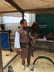 Valkenier op het festival