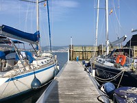 Moana naast een Centurion 47