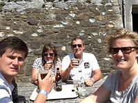 Biertje in Dover Castle