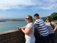 Dover Castle en Dover Port