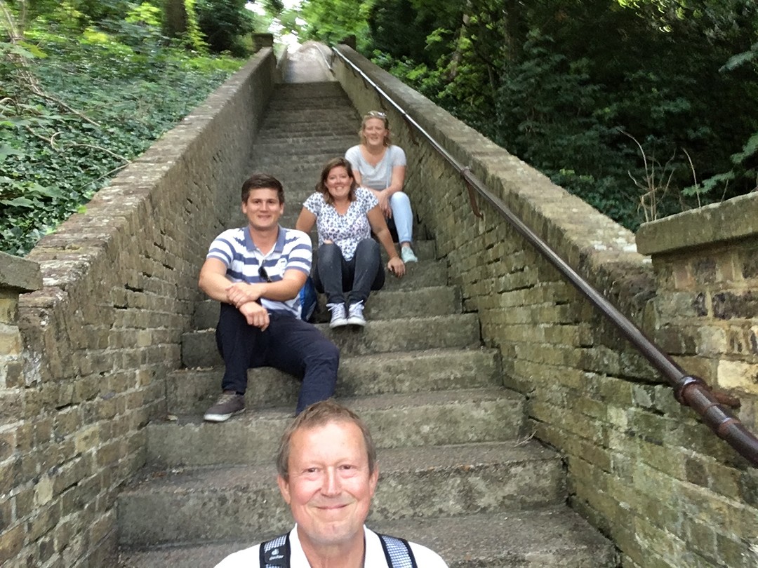 Op weg naar Dover Castle