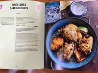 Zingy lime and garlic chicken