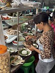 Onze lunch in de lokale warung