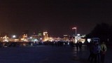 Skyline bij nacht