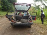 Kameroen Bimbia gare taxi