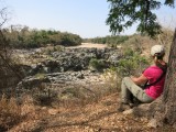 Kameroen Benoue NP Uitzicht vanaf kamp