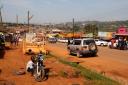 straatbeeld Masaka Oeganda