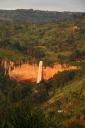 Sipi Falls vanaf het huisje