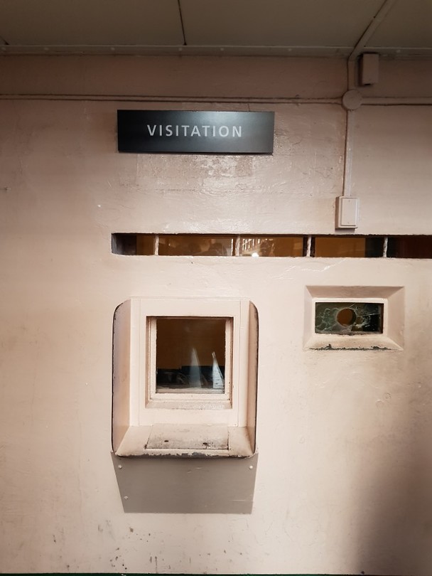 Bezoekersruimte gevangenen Alcatraz