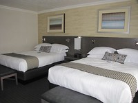 Ons hotelkamer