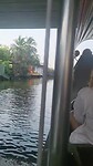 Met de fiets op een longtailboot door Bangkok