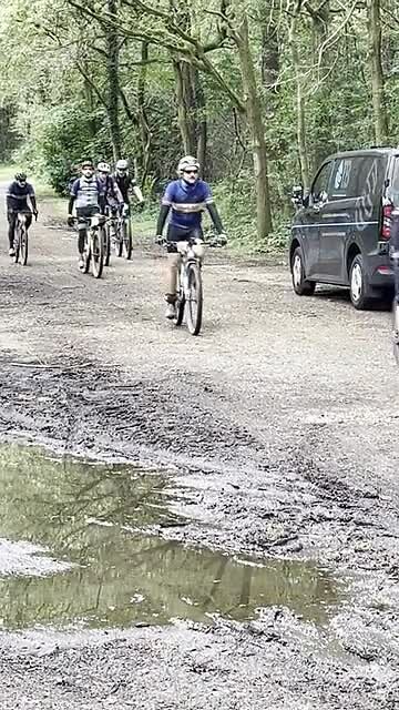 vlak voor CP2