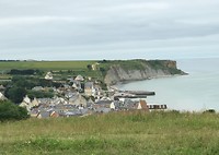 Uitzicht over Arromanches