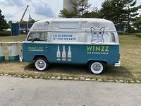 Busje stond bij het Olympiastadion