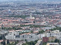Uitzicht over München Altstadt