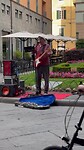 Muzikant in Lucca