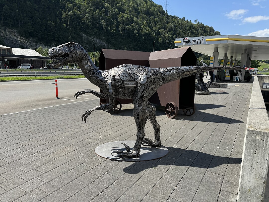 Dinosaurus onderweg