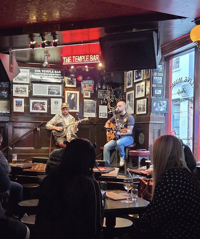 Muziek in de temple bar