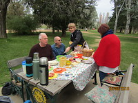 Picknicken in Botanic Garden