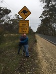 Pas op kangaroo