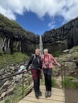 Svartifoss bereikt